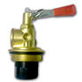 Valve for movable mechanical foam fire ext. with safety membrane (for M8 indicator)