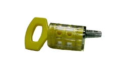 Plastic rotor seal for the valve